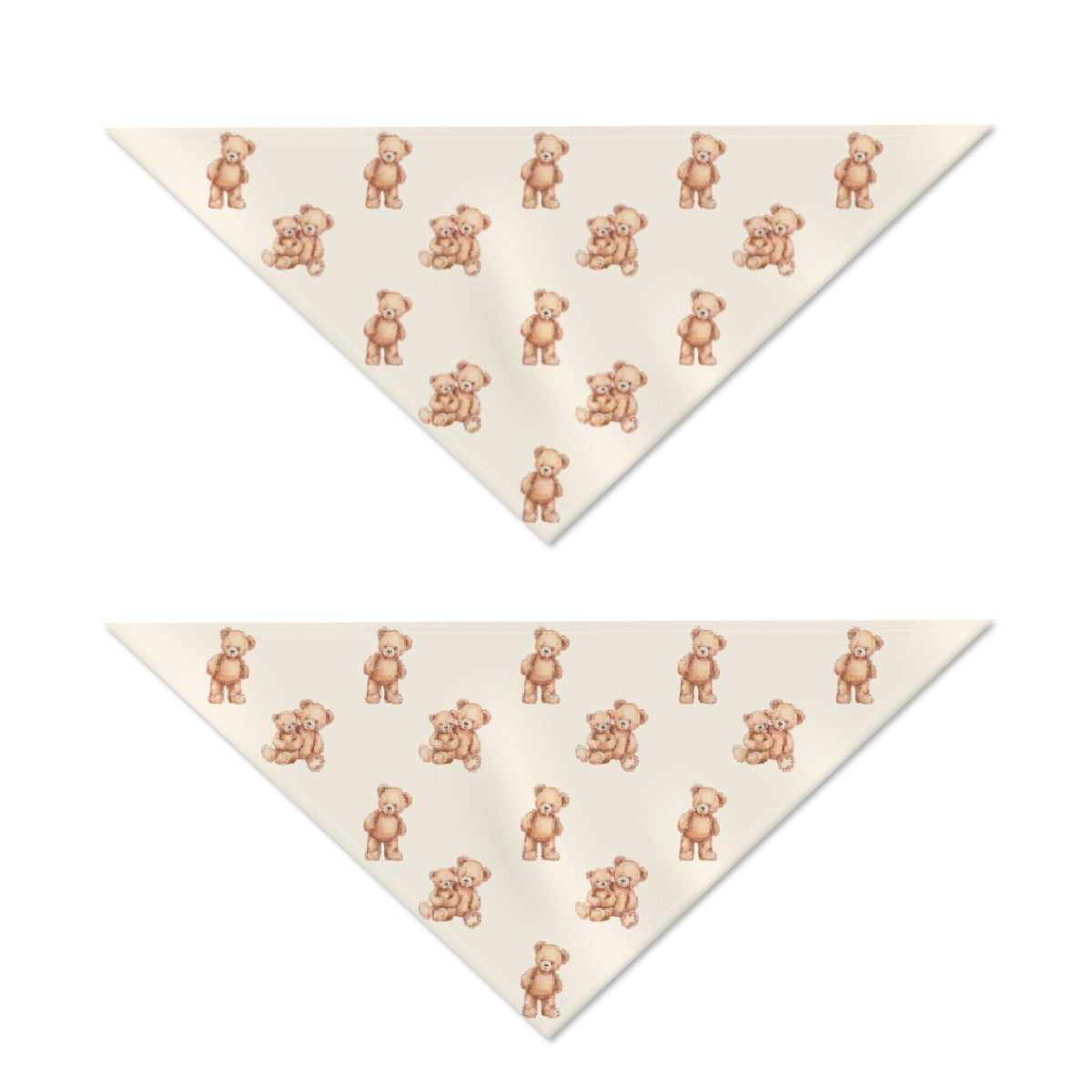 Couple Teddy Bear Dog Scarf