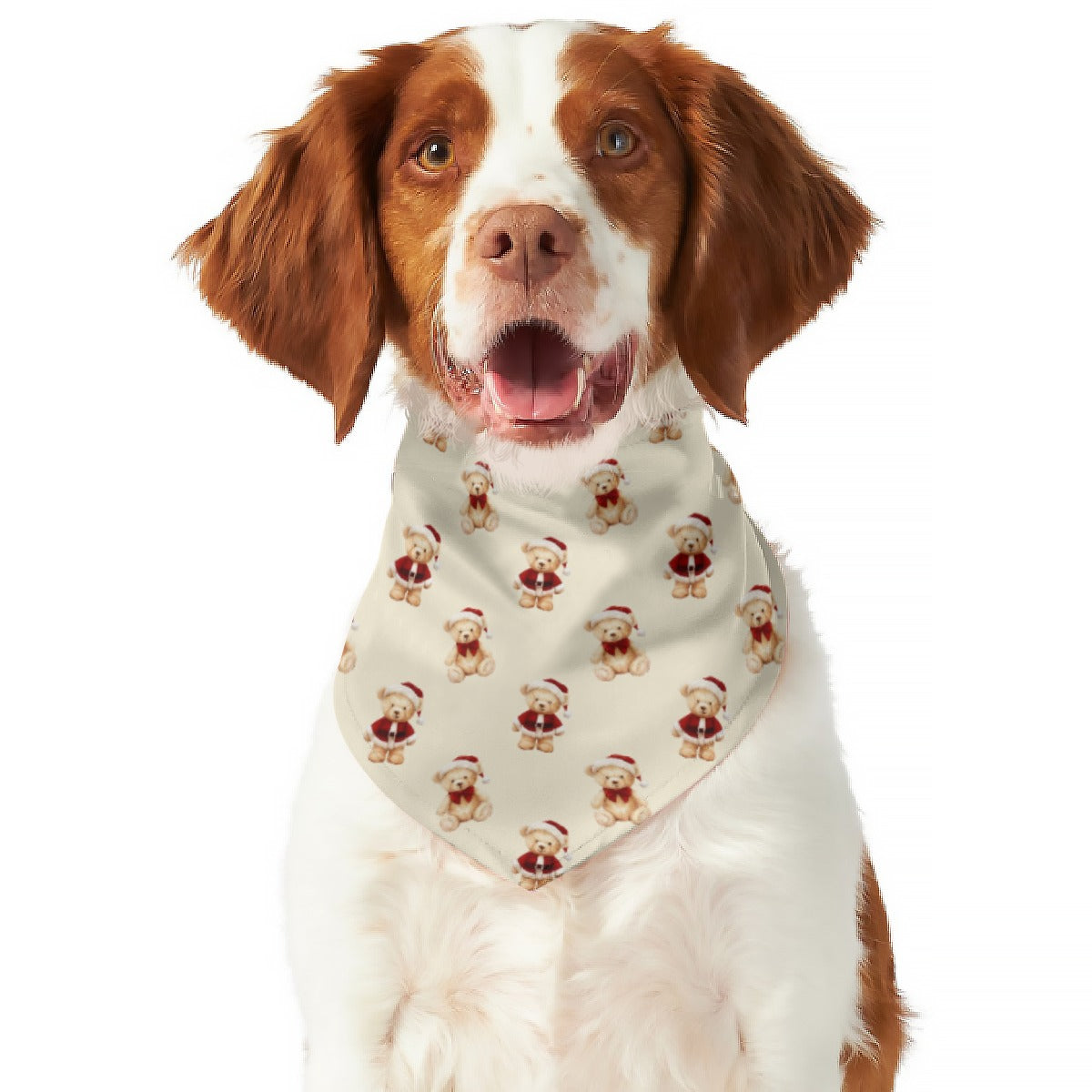 Christmas Teddy Bears Dog Scarf