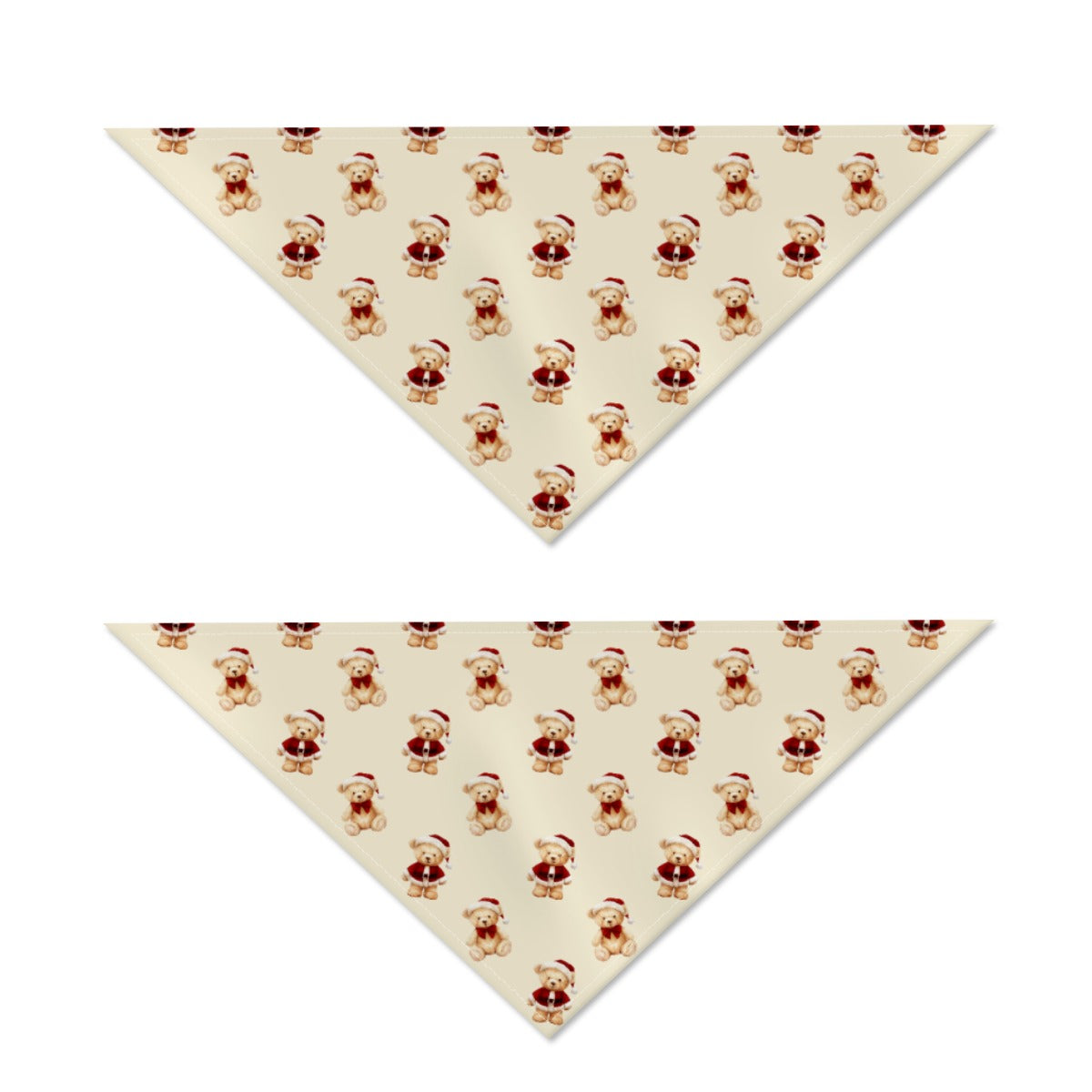 Christmas Teddy Bears Dog Scarf