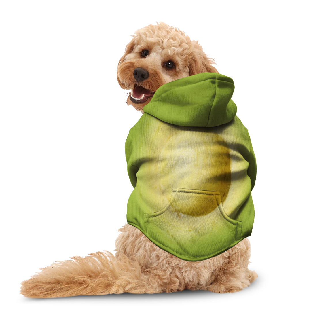 Avocado Other Half Dog Hoodie