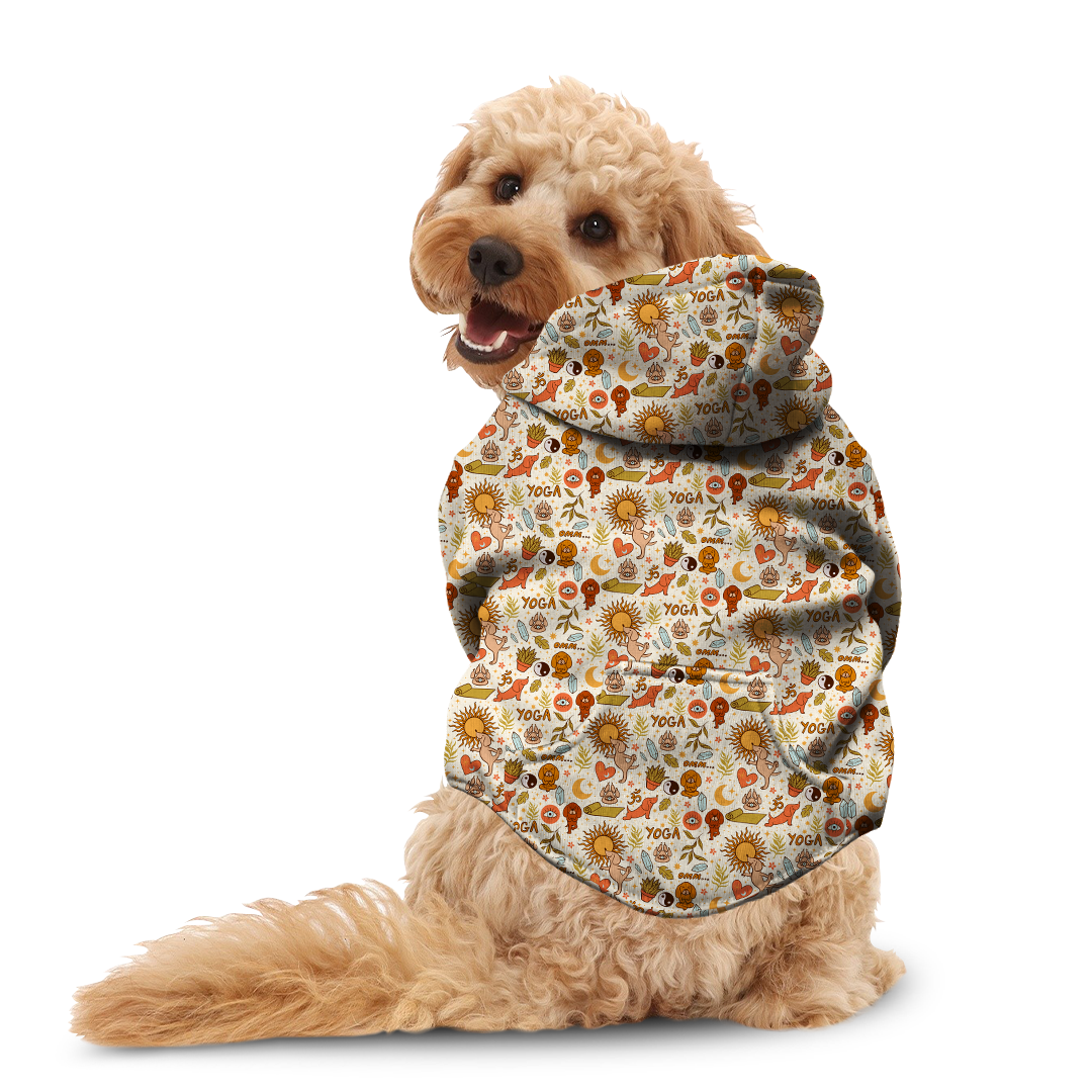 Yoga Dog Hoodie