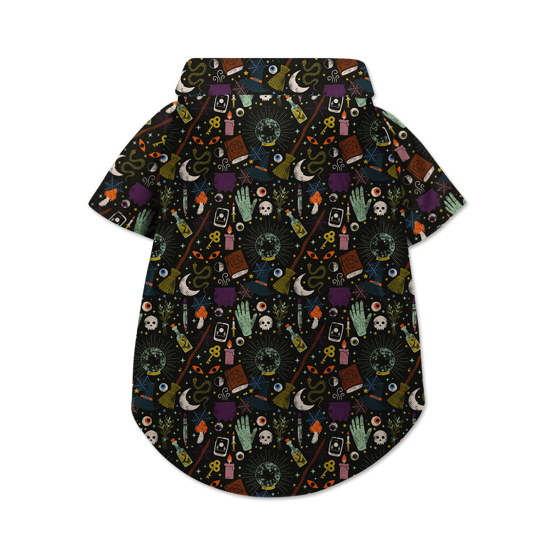 Magic Witch Hawaiian Button Up