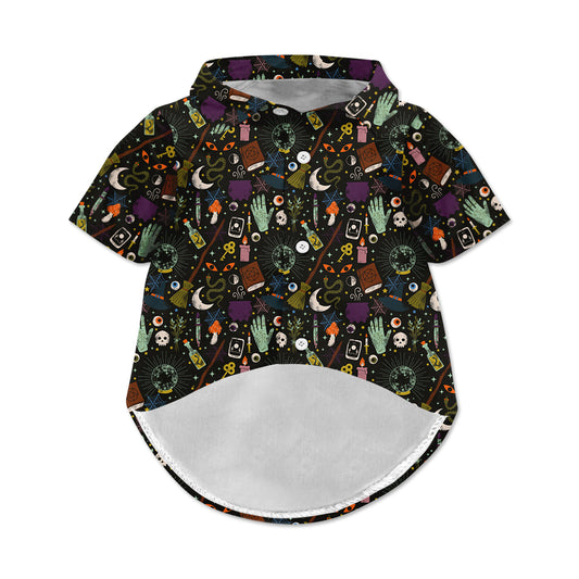 Magic Witch Hawaiian Button Up