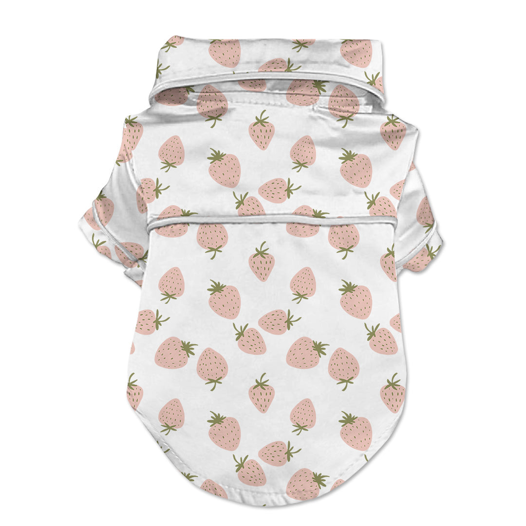 Strawberry Small Dog Pajama