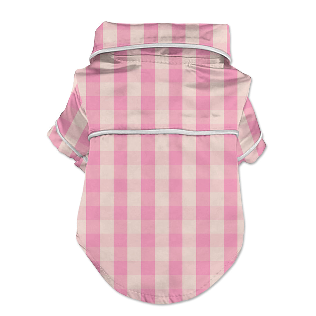 Checkered Pastel Big Dog Pajama