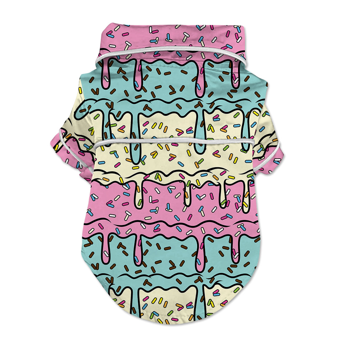 Ice Cream Drip Small Dog Pajama