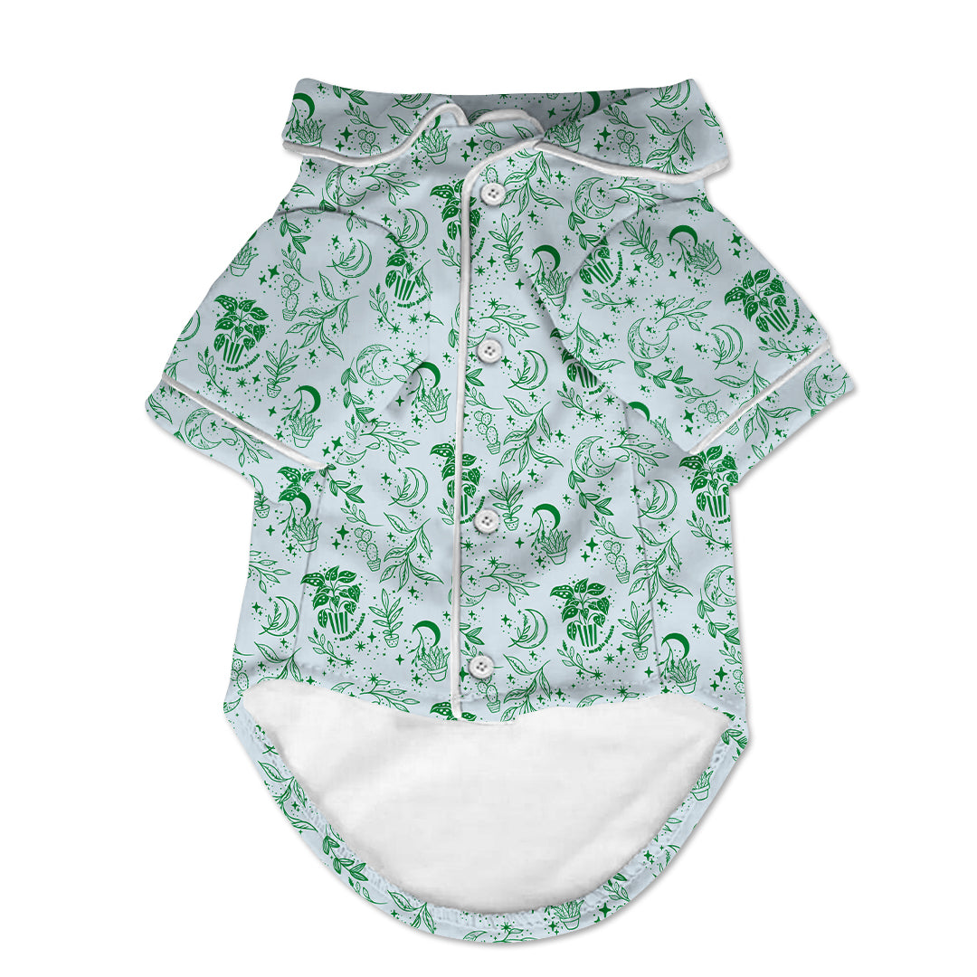 Plants Small Dog Pajama