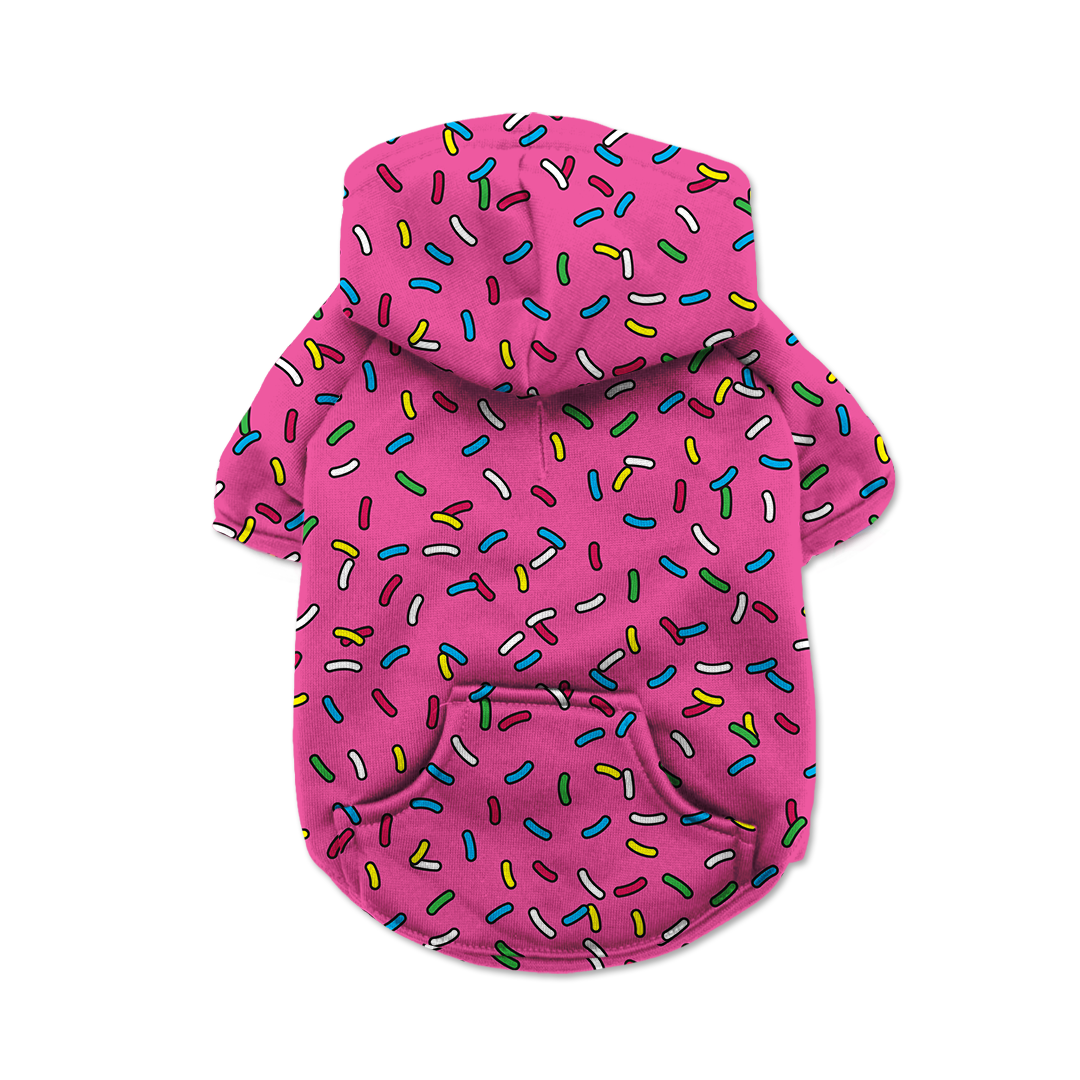 Cartoon Sprinkle Dog Hoodie