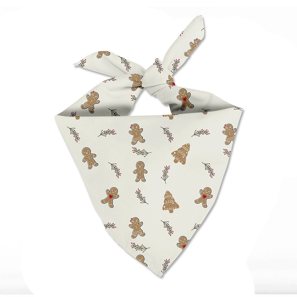 Christmas Cookies Dog Scarf