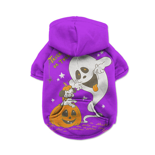 Trick or Treat Dog Hoodie