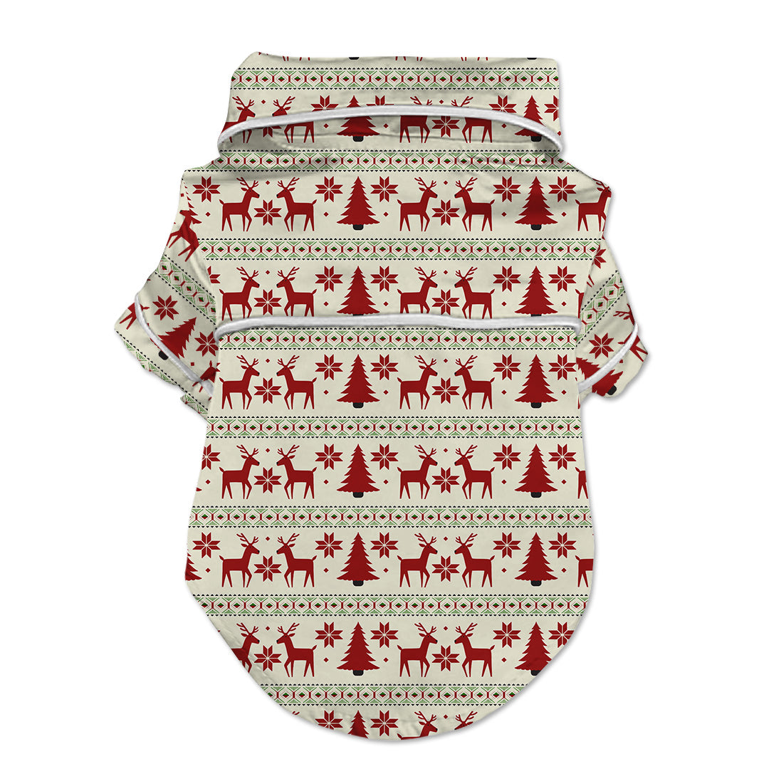 Christmas Deer Big Dog Pajama