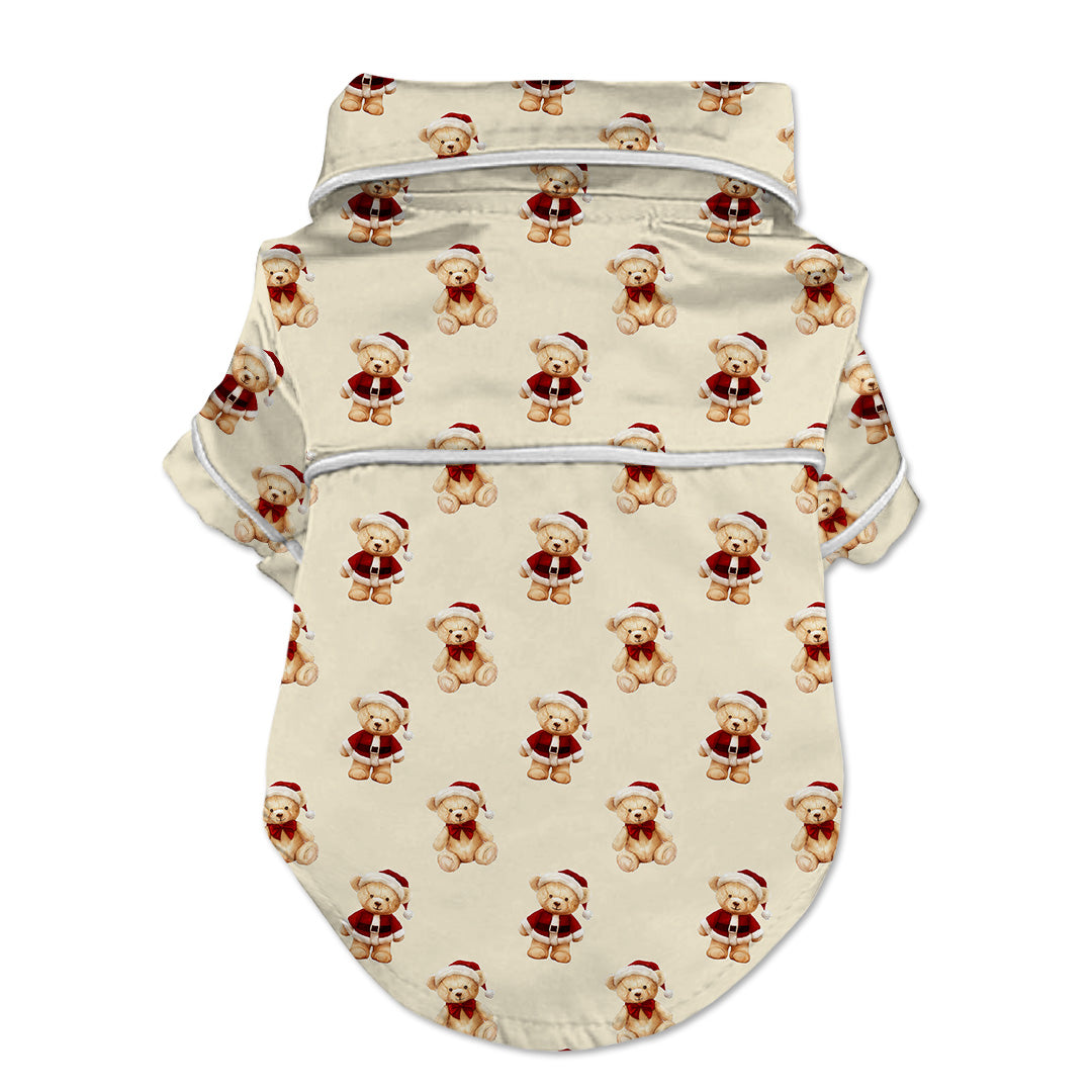 Christmas Teddy Bears Small Dog Pajama