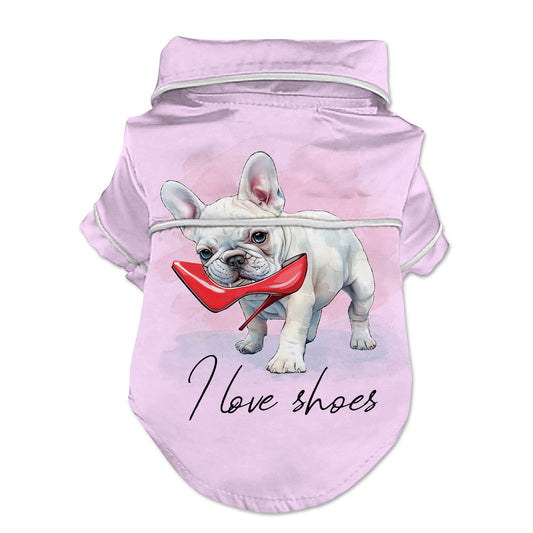 I Love Shoes Small Dog Pajama