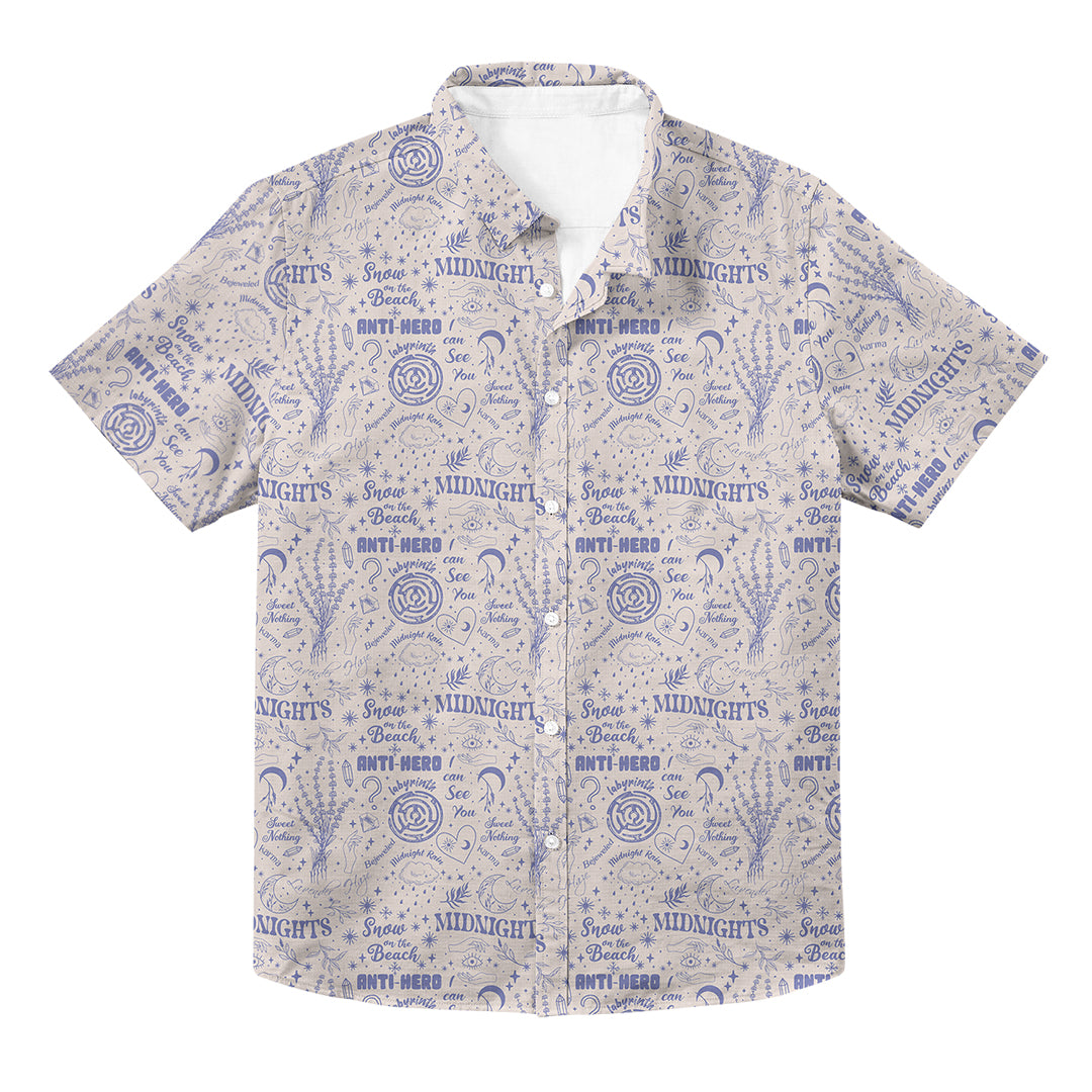 Anti-Hero Unisex Hawaiian Button Up