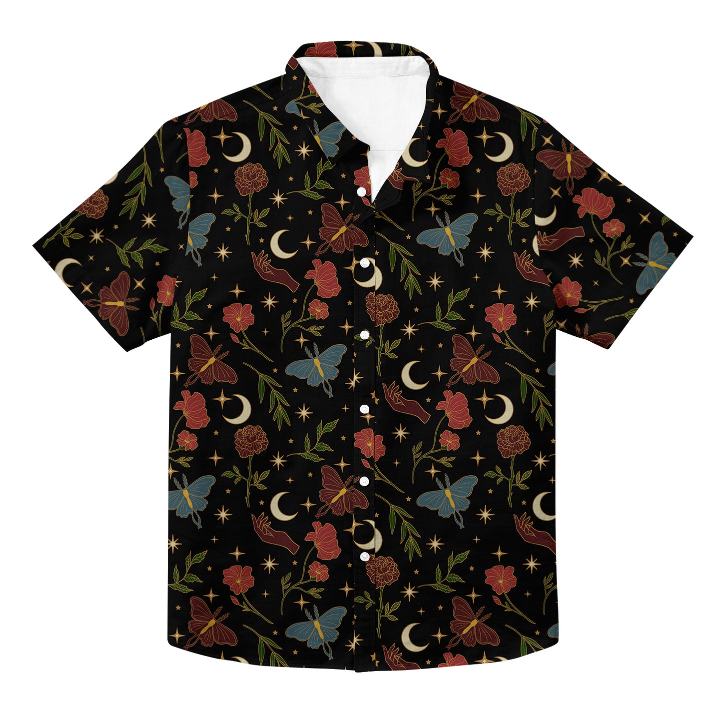 Magic Unisex Hawaiian Button Up