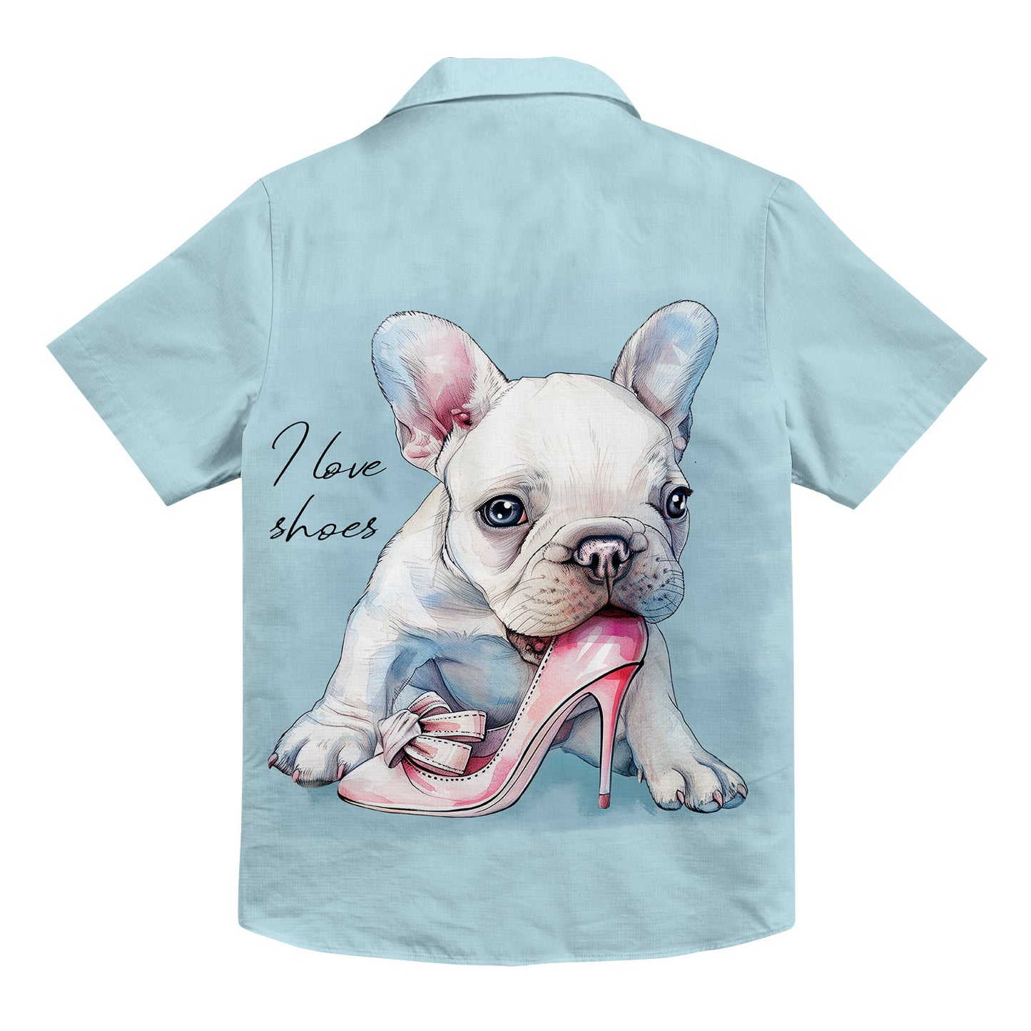 My Cute Dog Unisex Hawaiian Button Up