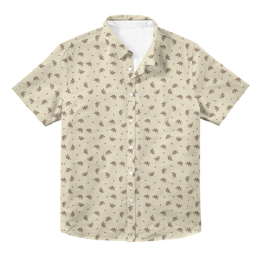 Autumn Twig Unisex Hawaiian Button Up