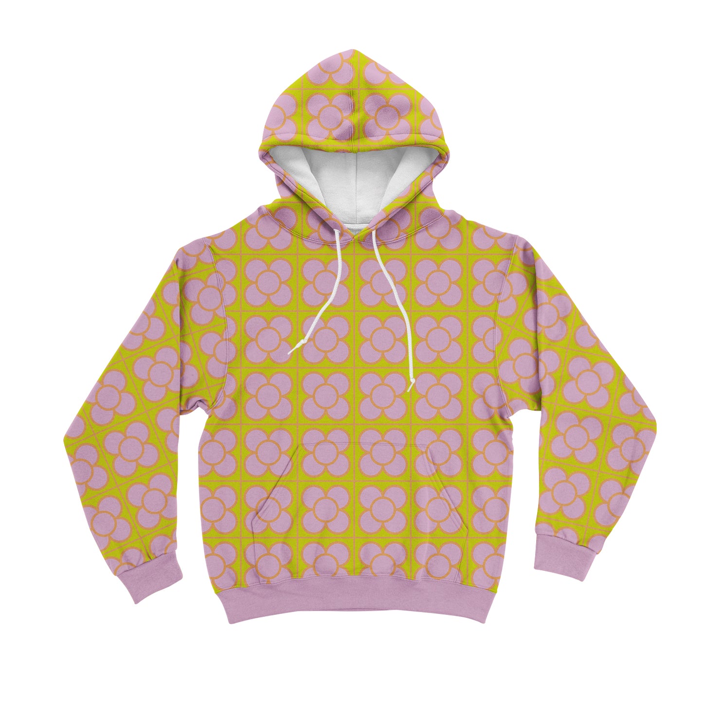 60s Flowers Unisex Hoodie