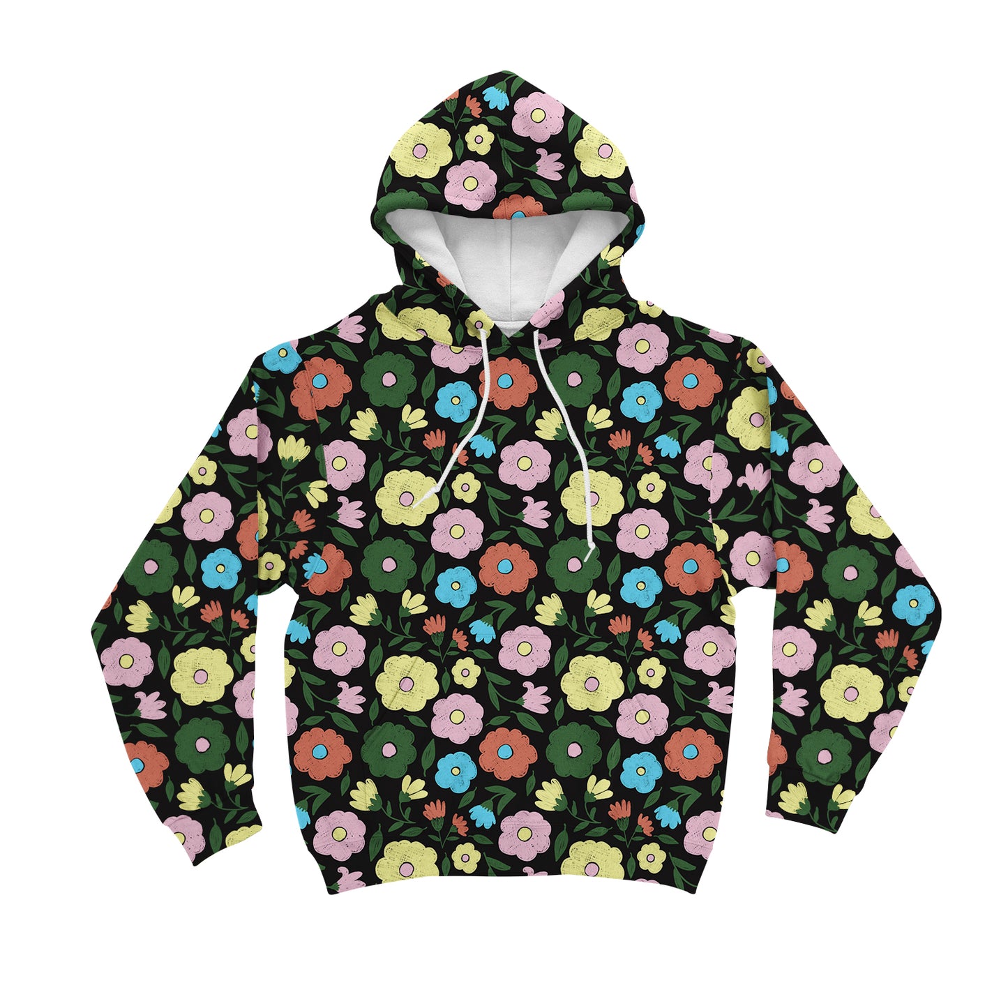 Big Flowers Unisex Hoodie