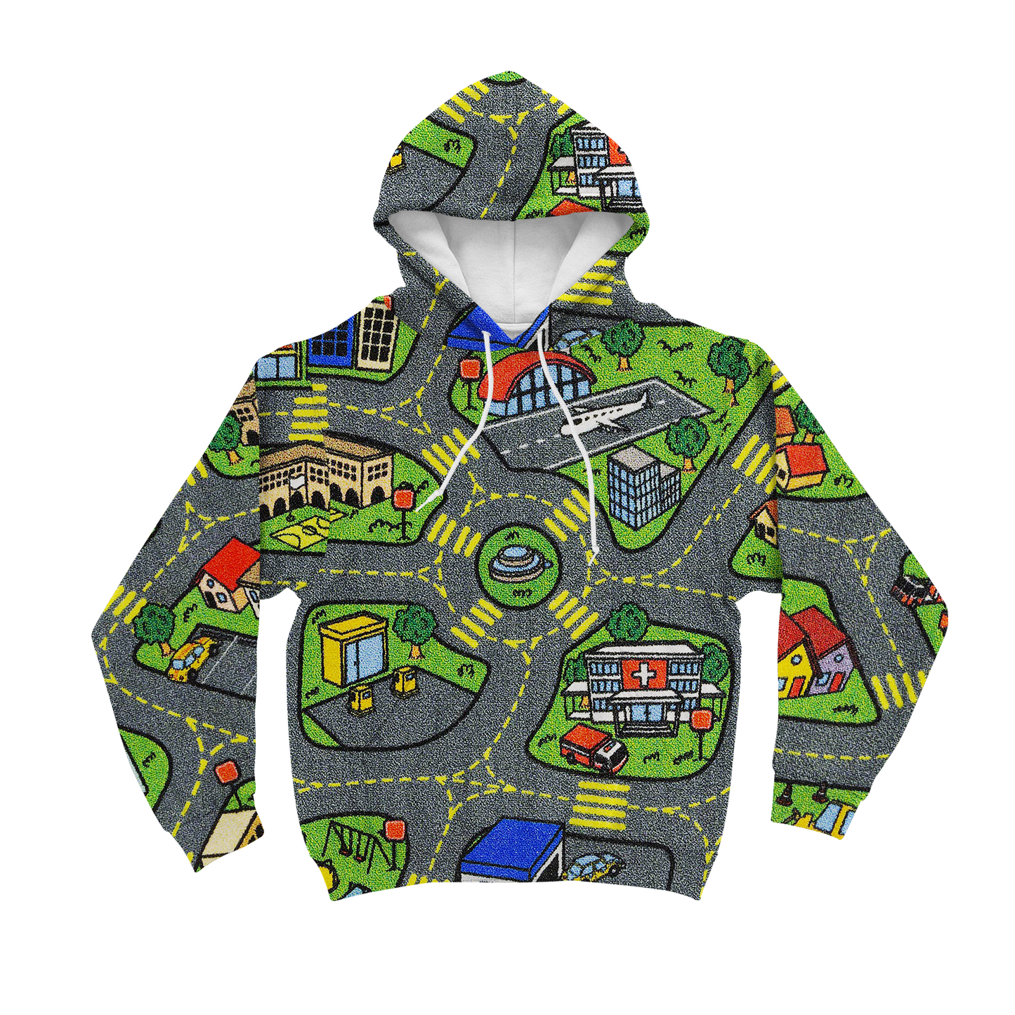 Car Map Unisex Hoodie