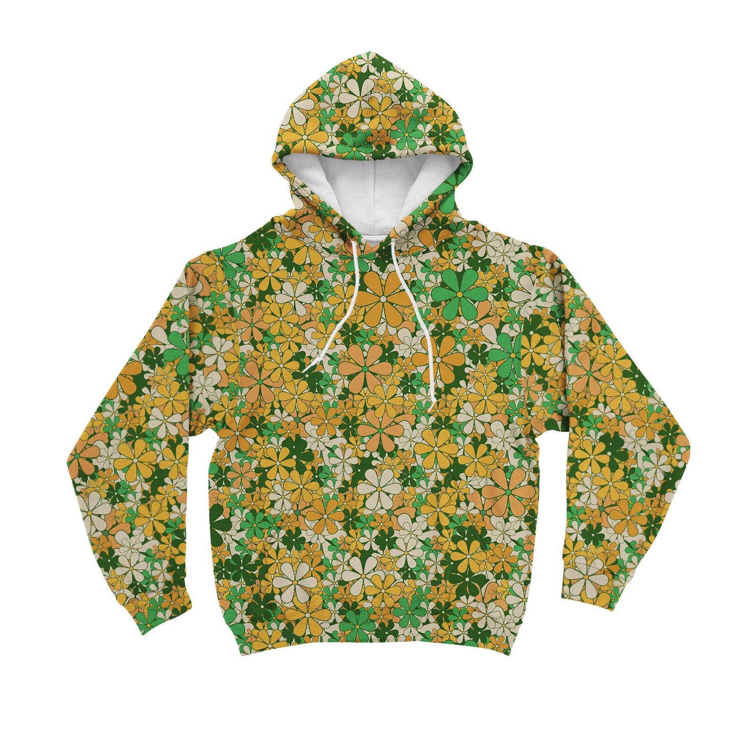 Hippie Flowers Unisex Hoodie