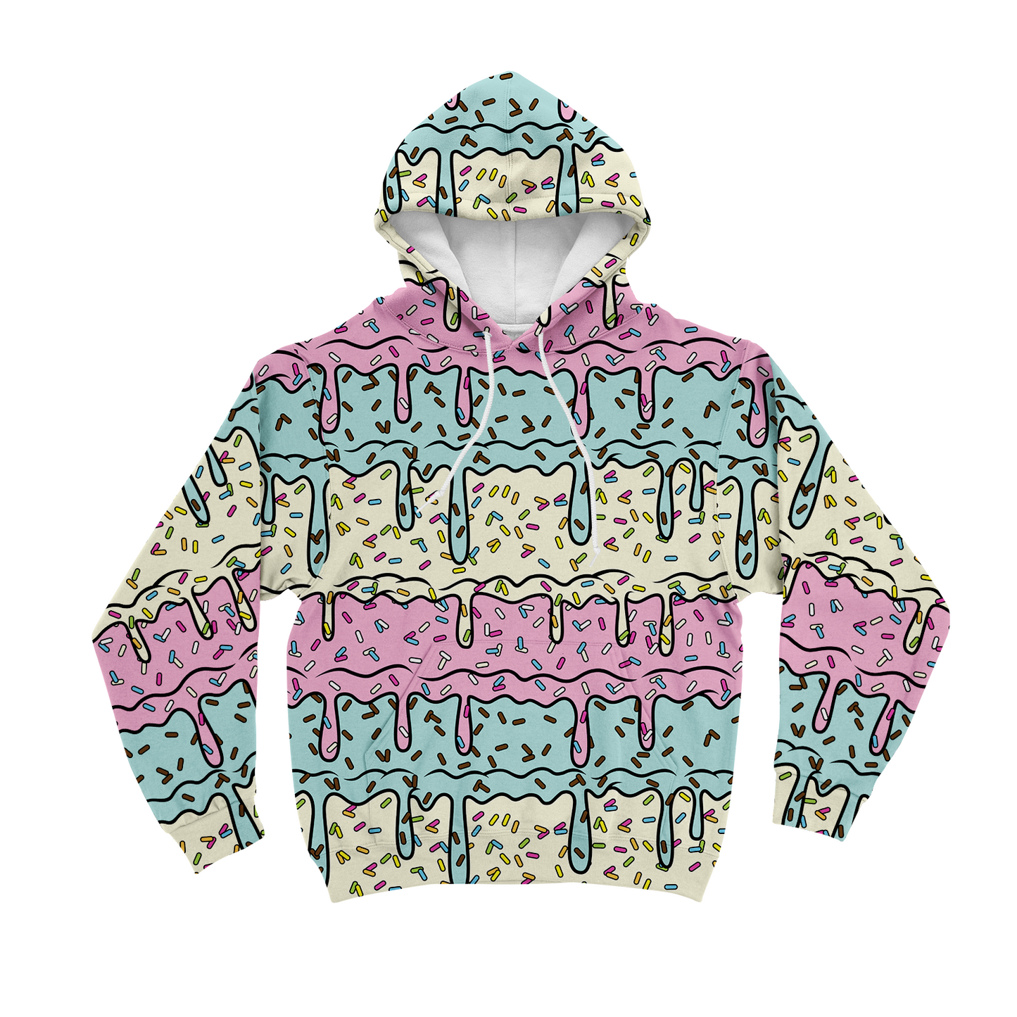 Ice Cream Drip Unisex Hoodie