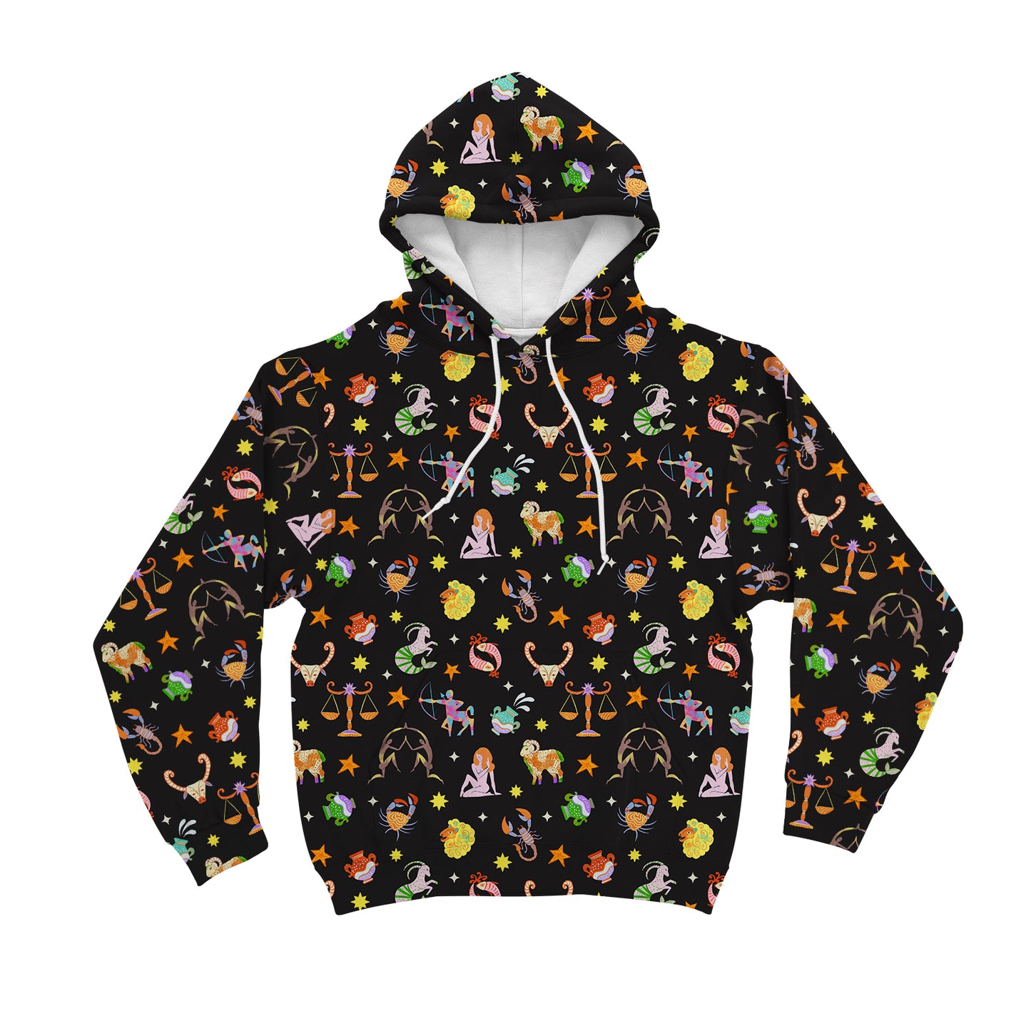 Zodiac Pattern Unisex Hoodie