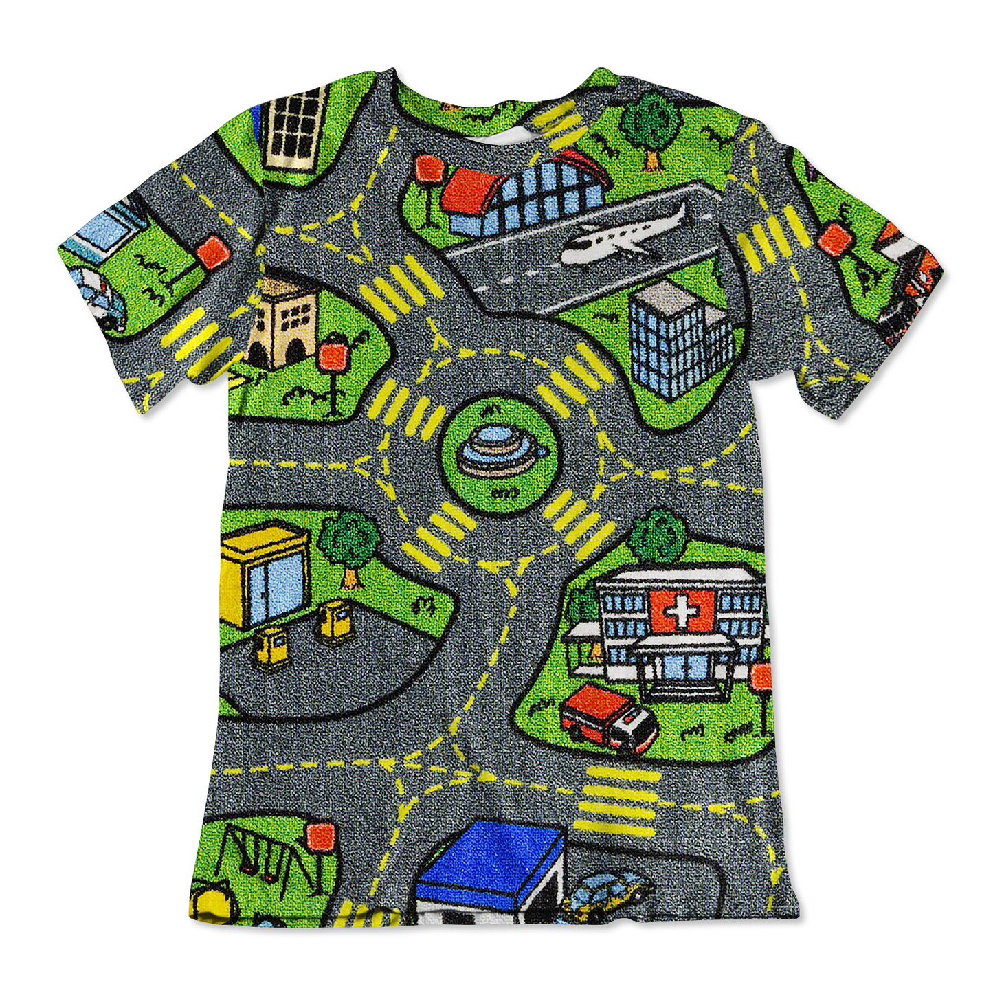 Car Map Unisex Tee