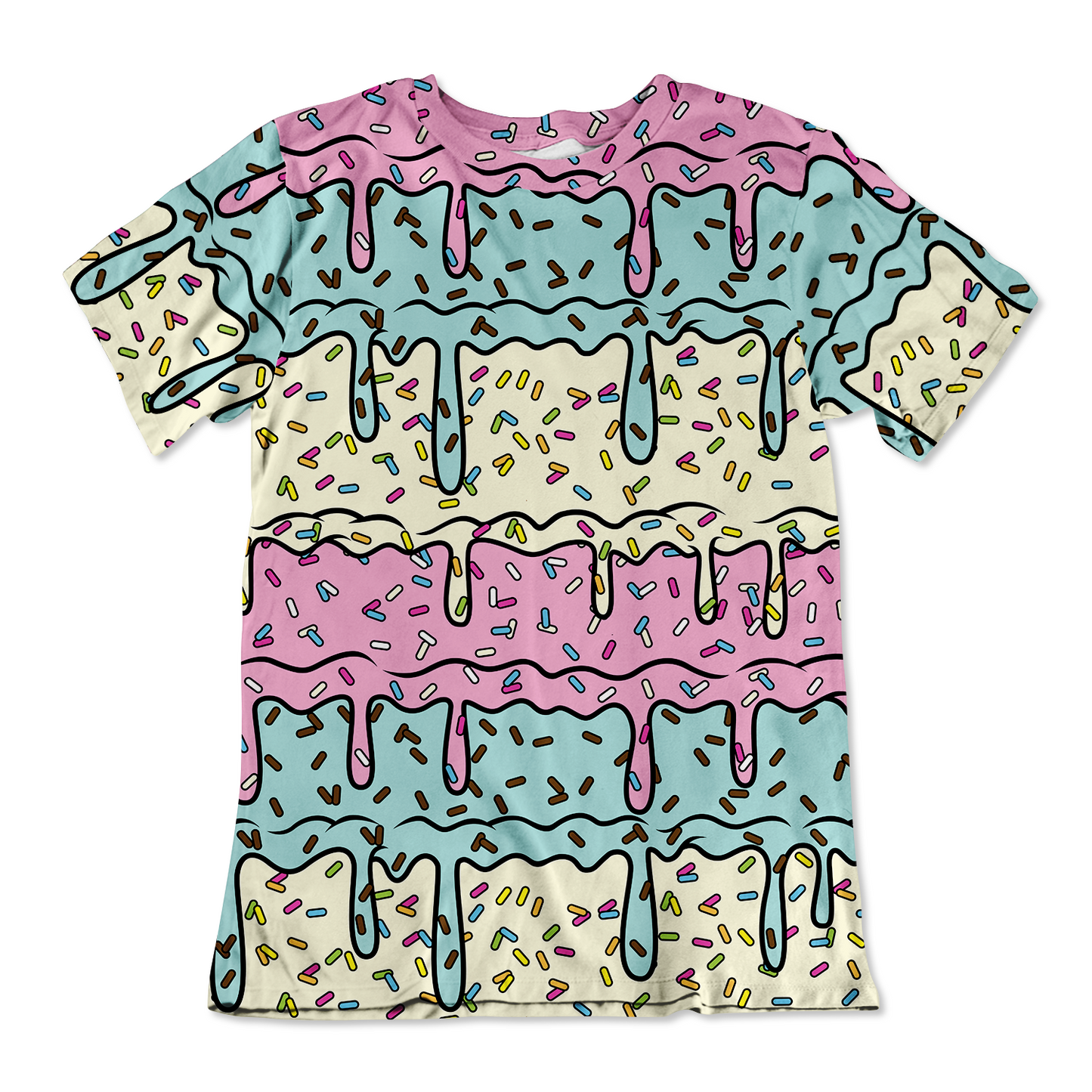 Ice Cream Drip Unisex Tee