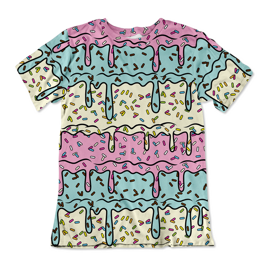 Ice Cream Drip Unisex Tee