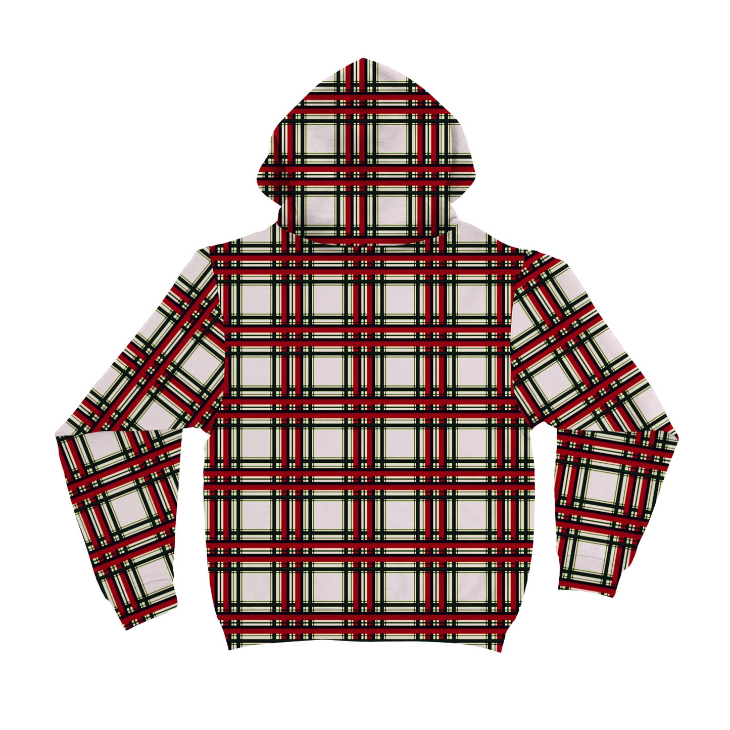 Checkered Pattern Unisex Hoodie