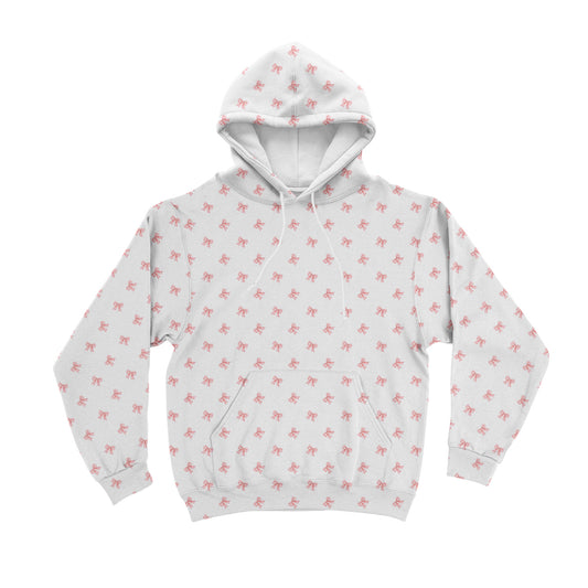 Pink Bow Unisex Hoodie