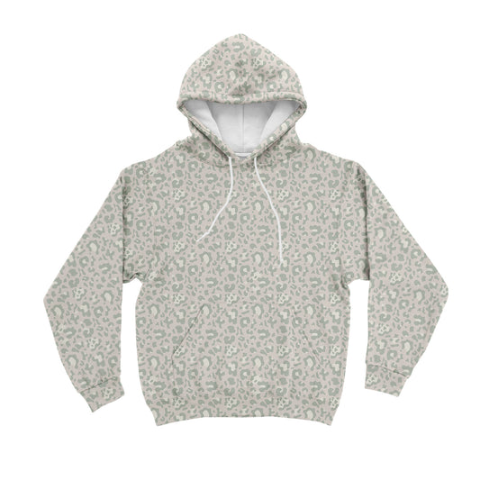 Green Leopard Pattern Unisex Hoodie