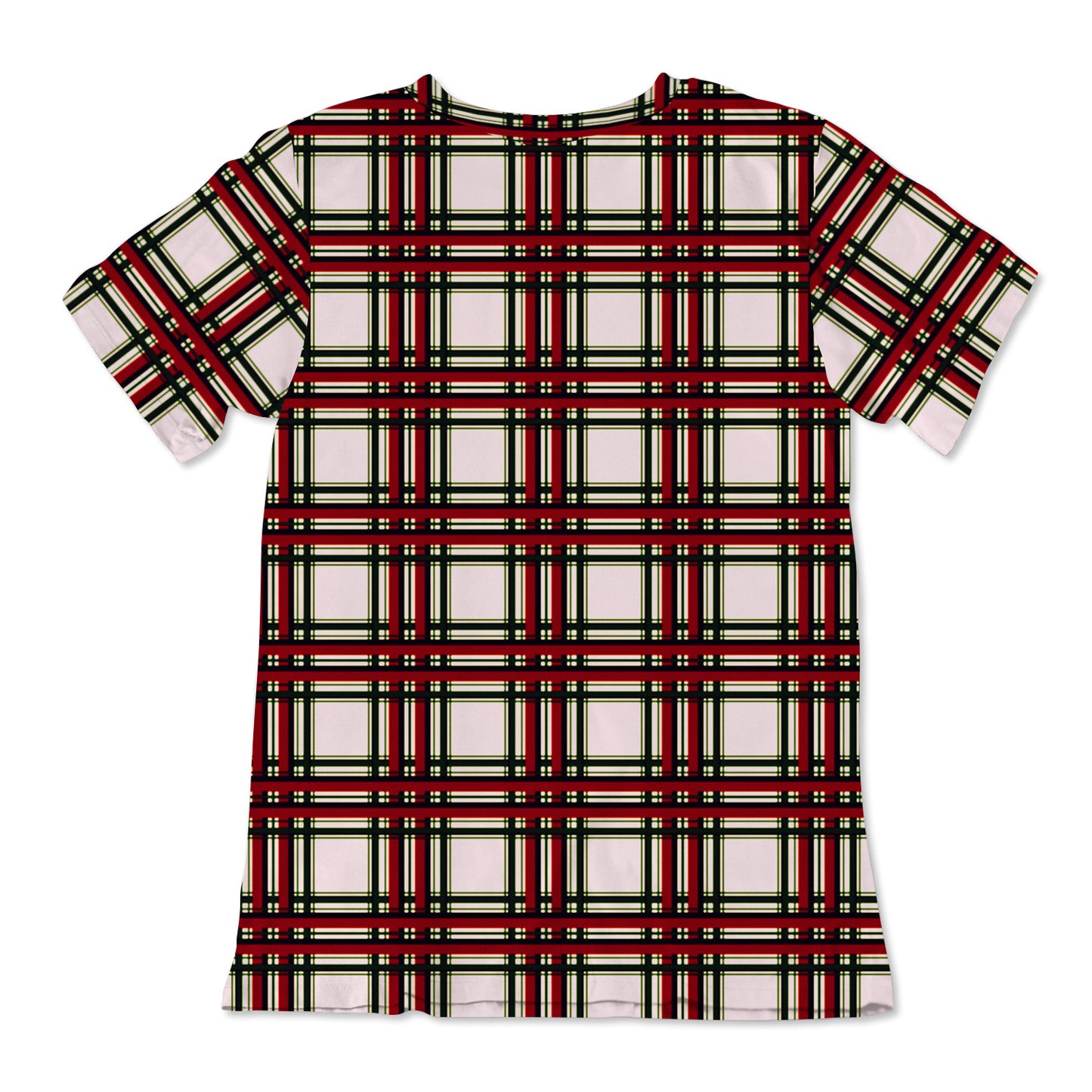 Checkered Pattern Unisex Tee