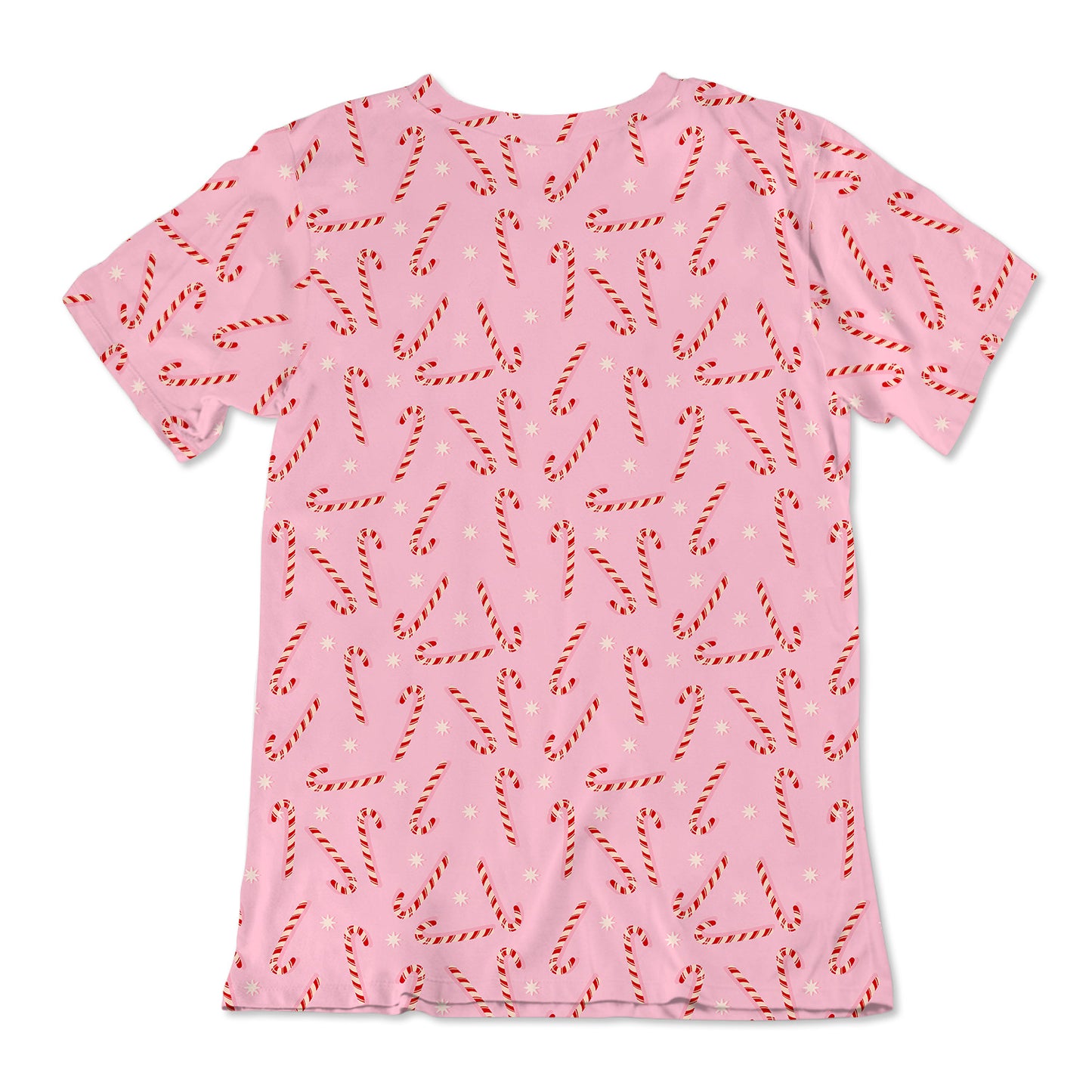 Pink Candy Canes Unisex Tee