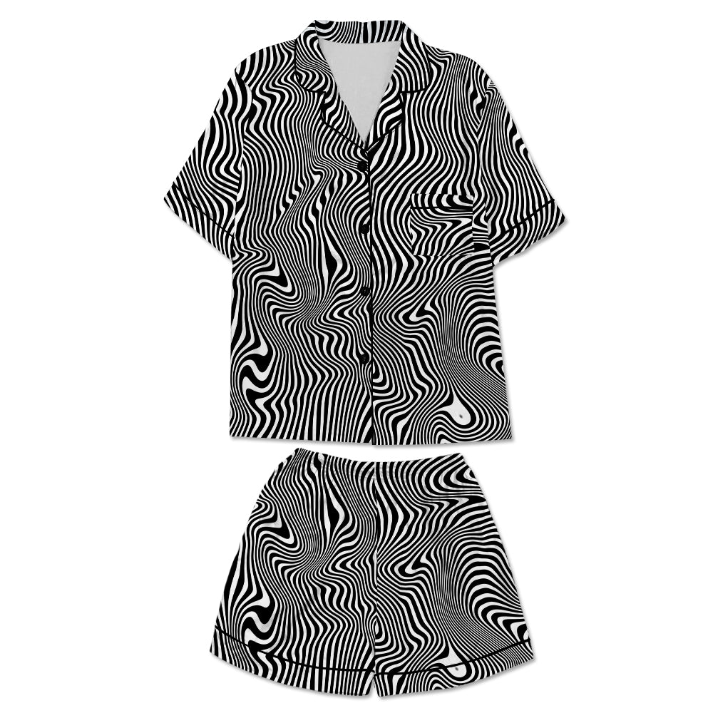 Trippy Wave Women's Pajama Set