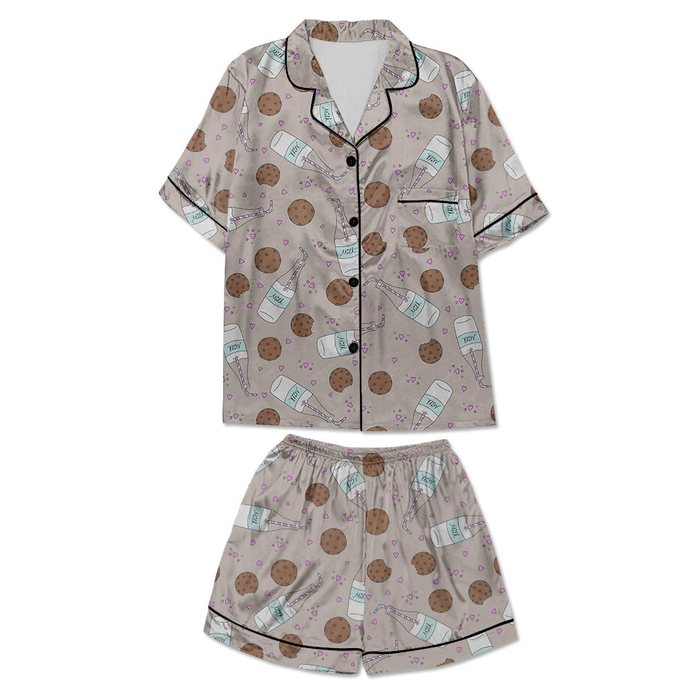 Milk and Cookies Women's Pajama Set