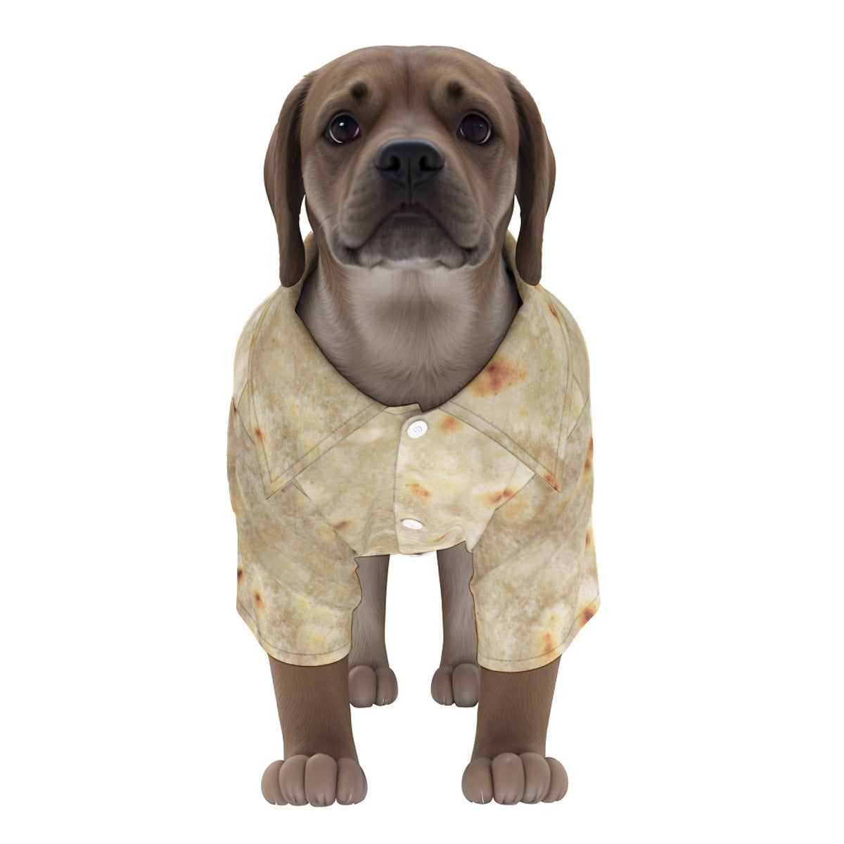 Tortilla Dog Hawaiian Button Up