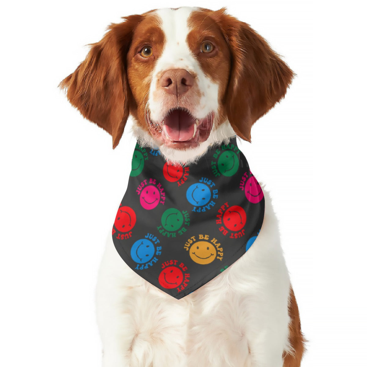 Be Happy Dog Scarf